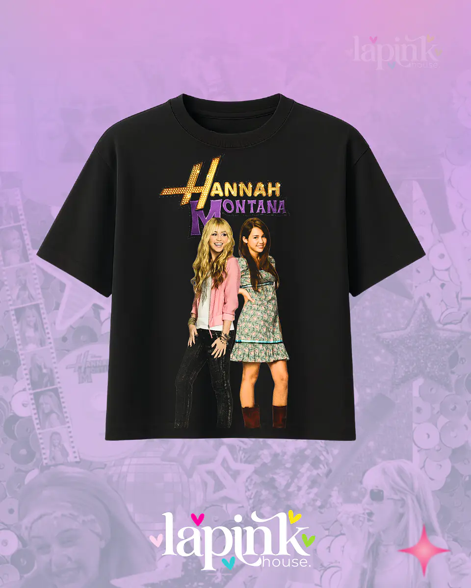 Polera Hannah Montana Diseño Exclusivo Miley Cyrus 2 2