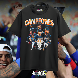 Polera Venezuela Campeón Clásico Mundial de Béisbol 2026 3