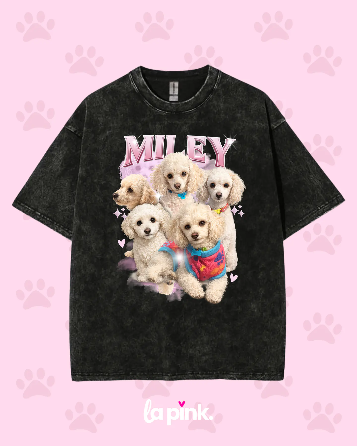 Polera PET Fan de tu mascota personalizada 4