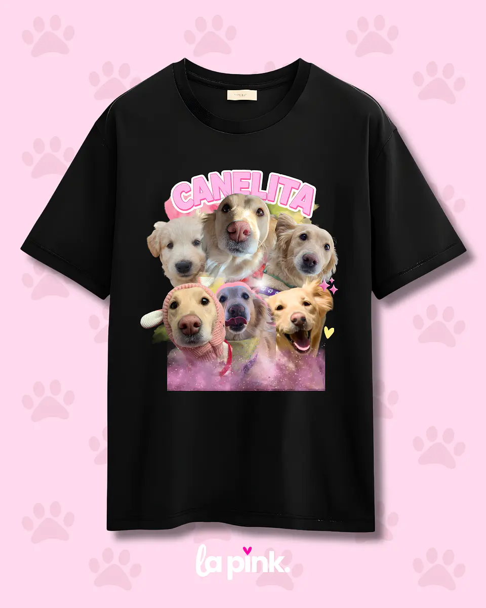 Polera PET Fan de tu mascota personalizada 5