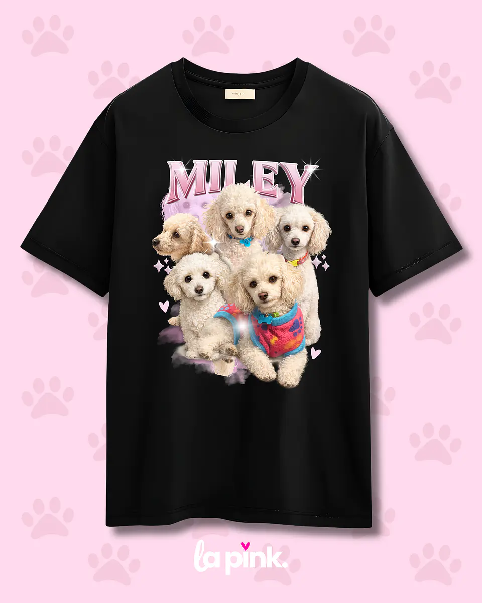 Polera PET Fan de tu mascota personalizada 6