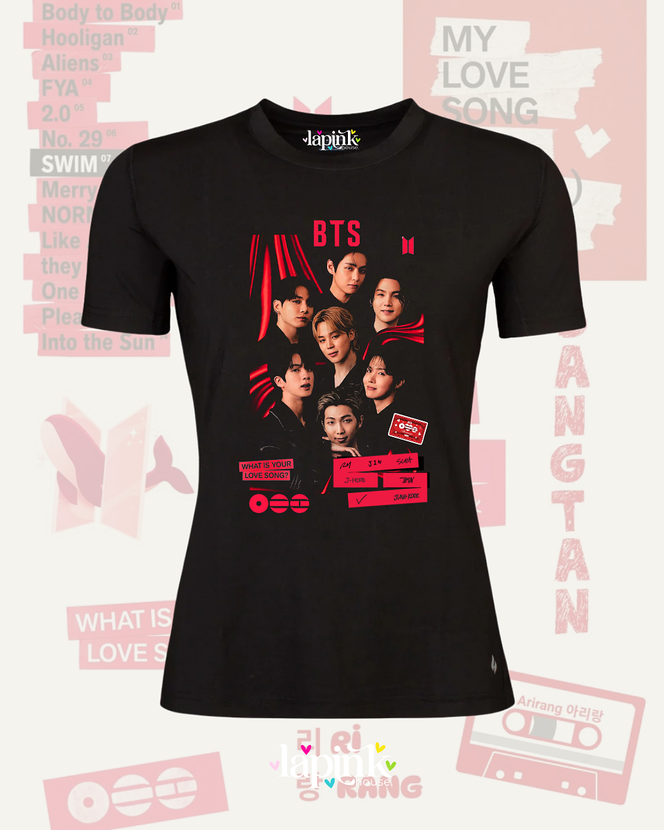 Polera BTS Arirang- Diseños Exclusivos K-pop 3 - 100% Algodón 2