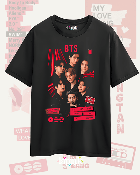 Polera BTS Arirang- Diseños Exclusivos K-pop 3 - 100% Algodón