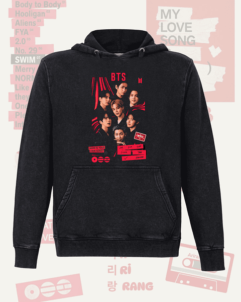 Poleron BTS - Diseños Exclusivos K-pop 3 - 100% Algodón