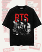Polera BTS - Diseños Exclusivos K-pop 5 - 100% Algodón- Acid wash - Miniatura 1