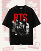 Polera BTS - Diseños Exclusivos K-pop 5 - 100% Algodón- Acid wash - Miniatura 3