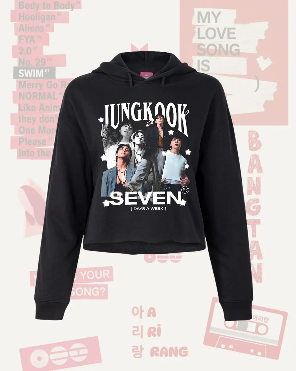 Poleron BTS - Diseños Exclusivos K-pop 8 - 100% Algodón 2