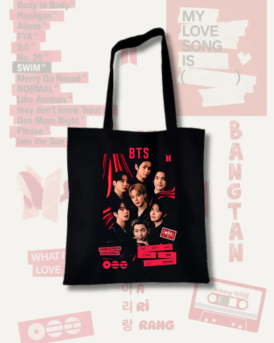 Totebag BTS - Diseños Exclusivos K-pop 3 1