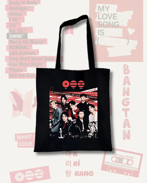 Totebag BTS - Diseños Exclusivos K-pop 2