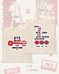 Totebag BTS - Diseños Exclusivos K-pop 6 - Miniatura 1