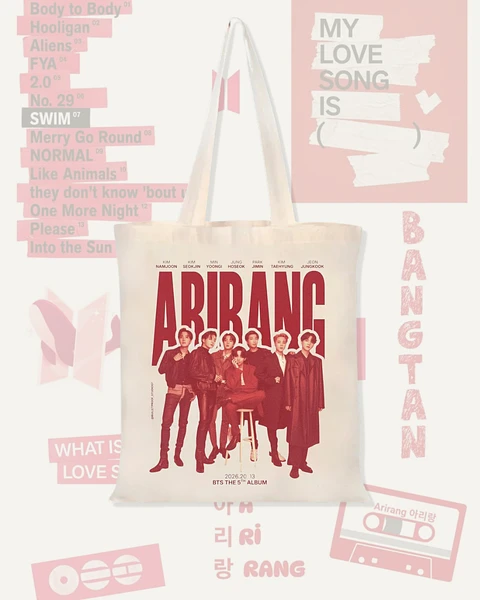 Totebag BTS - Diseños Exclusivos K-pop 7