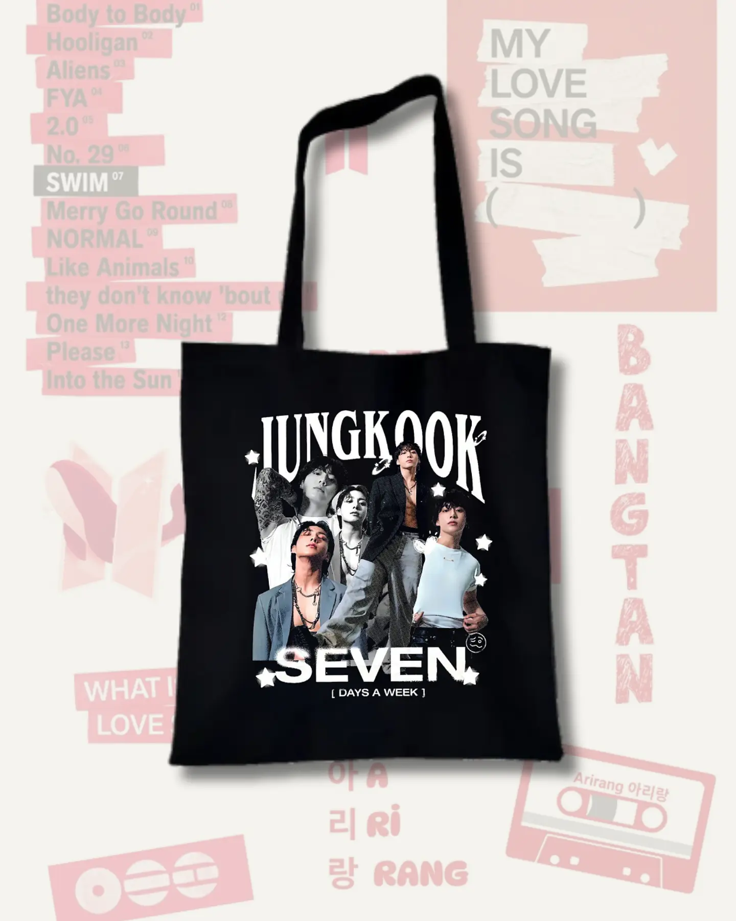 Totebag BTS - Diseños Exclusivos K-pop 8 1