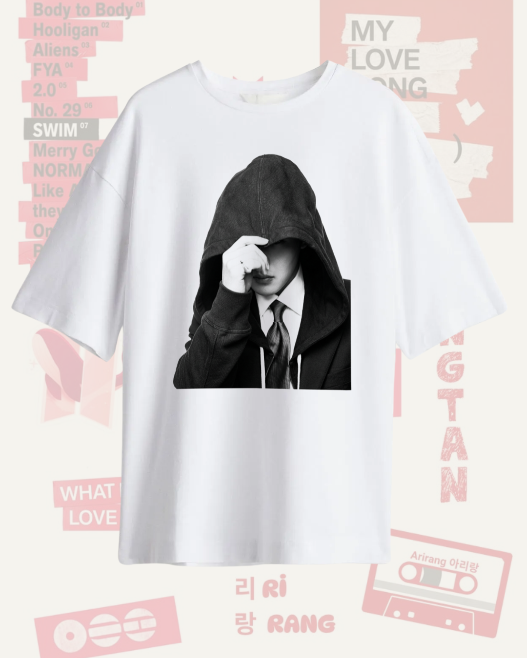 Polera BTS Arirang JIMIN PARK - Diseños Exclusivos K-pop 10