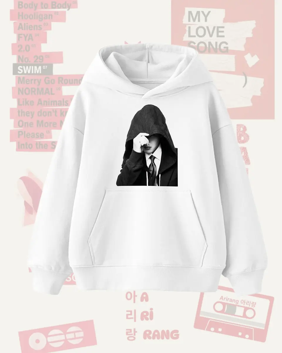 Polera BTS Arirang JIMIN PARK - Diseños Exclusivos K-pop 10 - 100% Algodón 3
