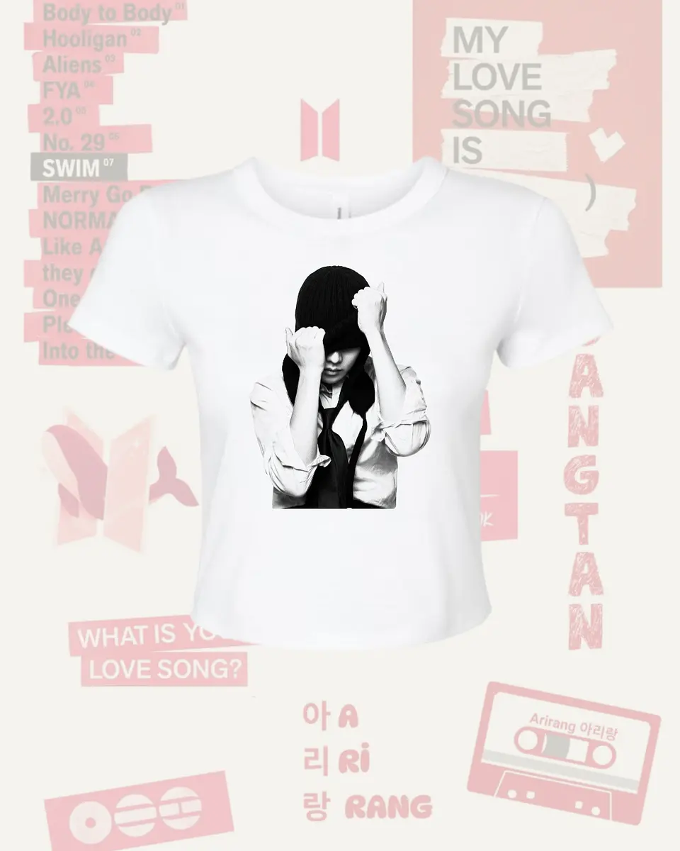 Polera BTS Arirang J HOPE JUNG HOSEOK - Diseños Exclusivos K-pop 11 - 100% Algodón 2