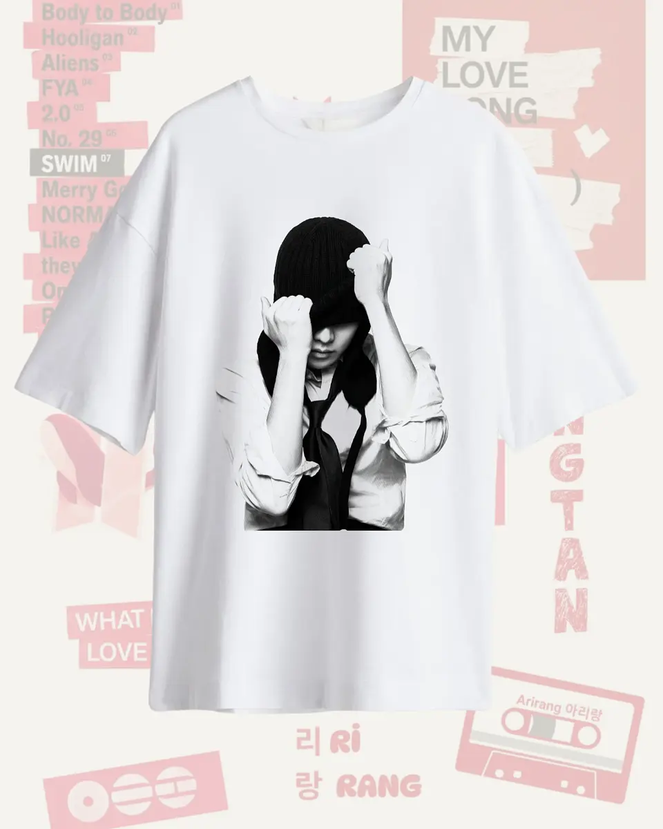 Polera BTS Arirang J HOPE JUNG HOSEOK - Diseños Exclusivos K-pop 11 - 100% Algodón 1