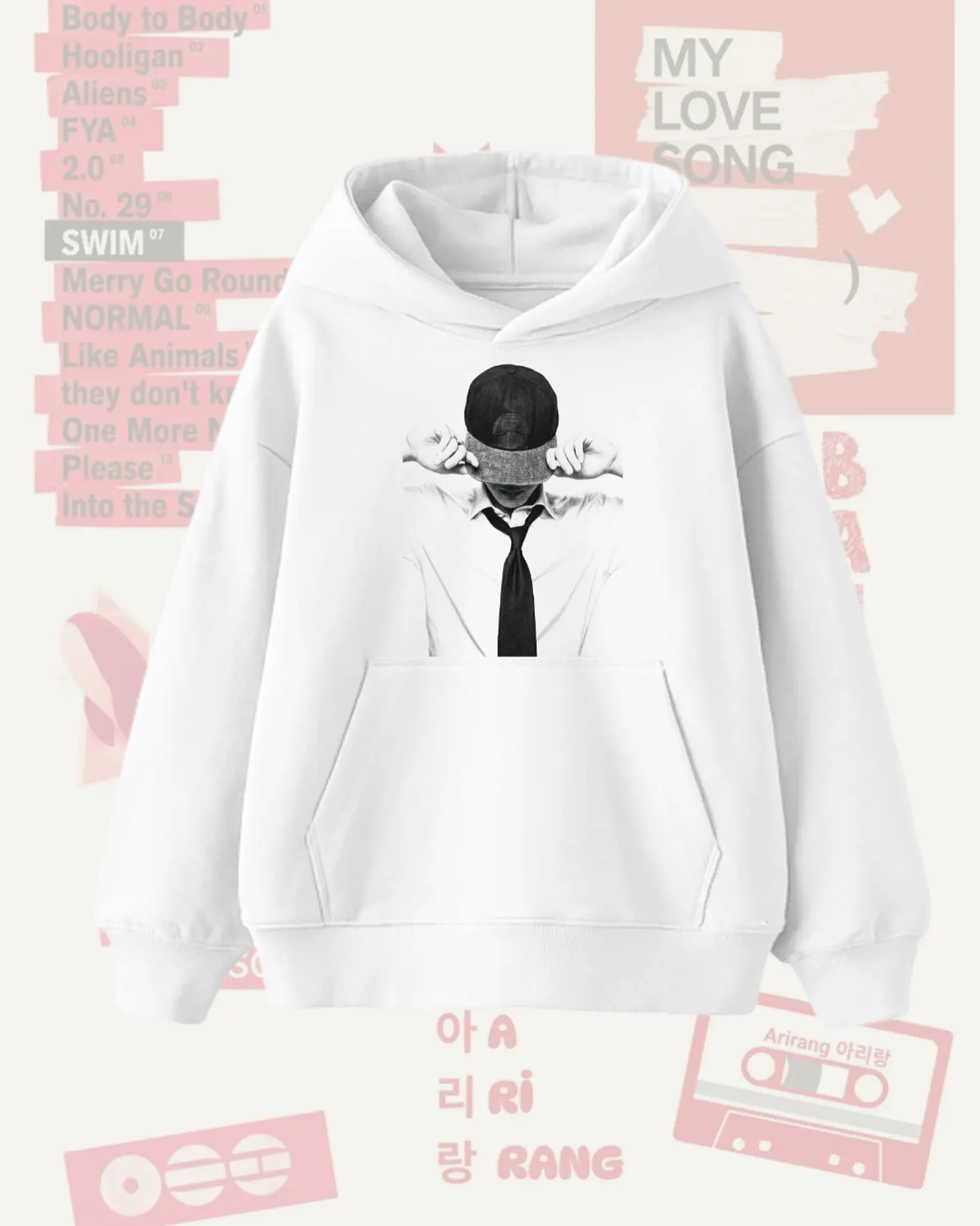 Polera BTS Arirang Jin Kim Seokjin- Diseños Exclusivos K-pop 12 3