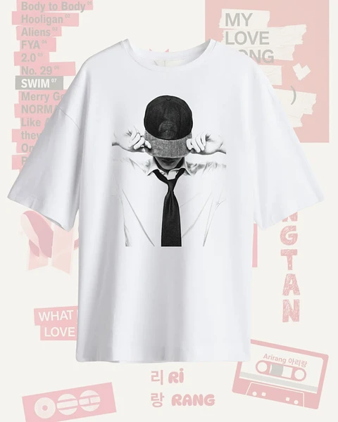 Polera BTS Arirang Jin Kim Seokjin- Diseños Exclusivos K-pop 12