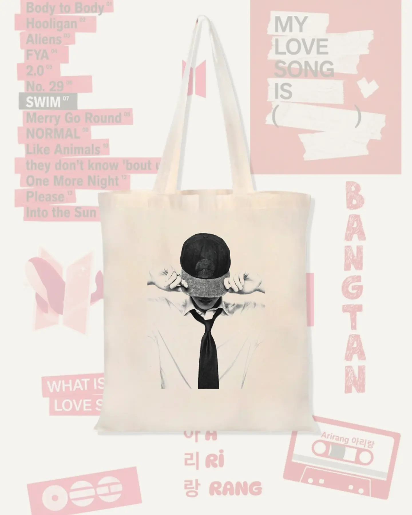 Totebag BTS - Diseños Exclusivos K-pop New BTS 1