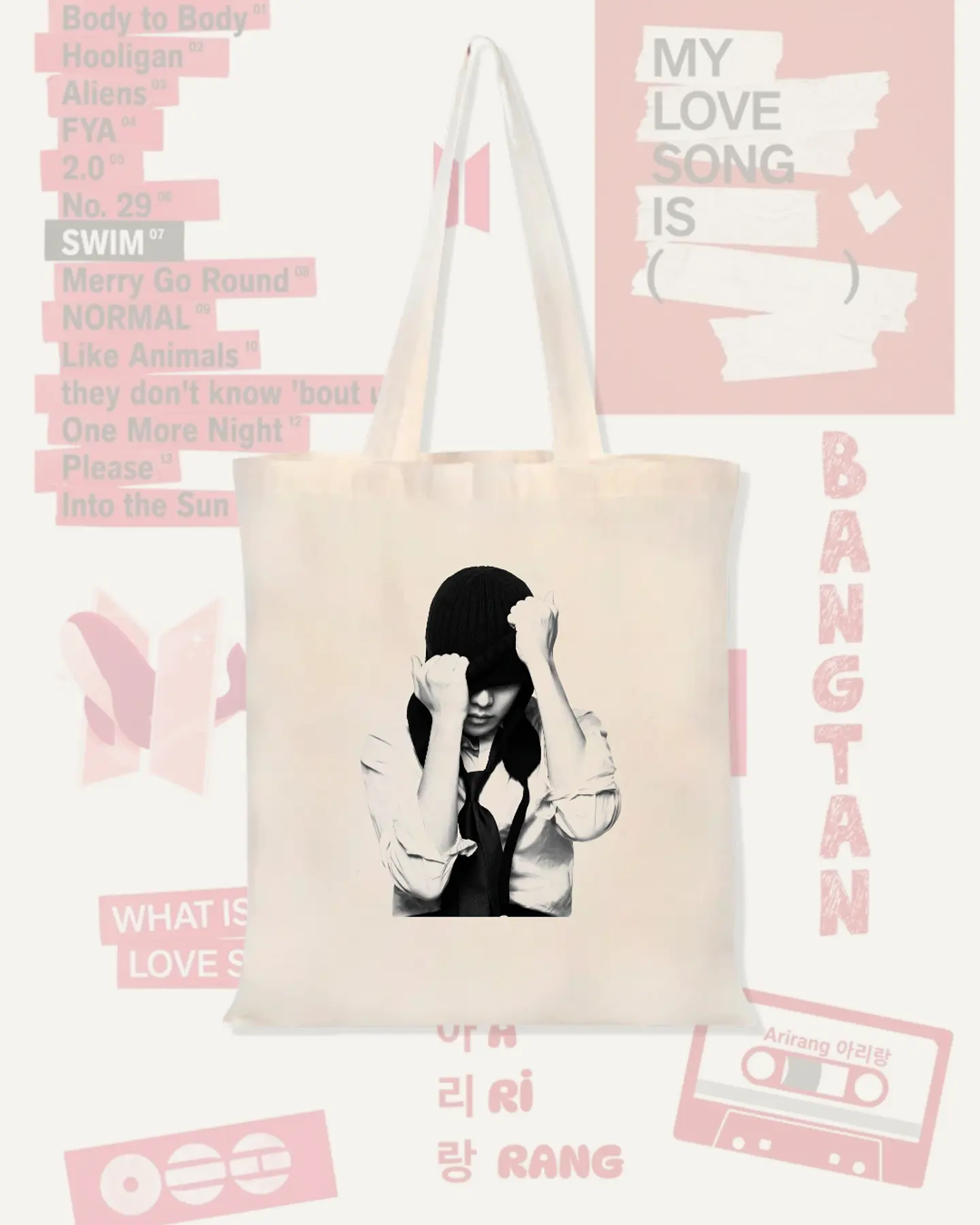 Totebag BTS - Diseños Exclusivos K-pop New BTS 2