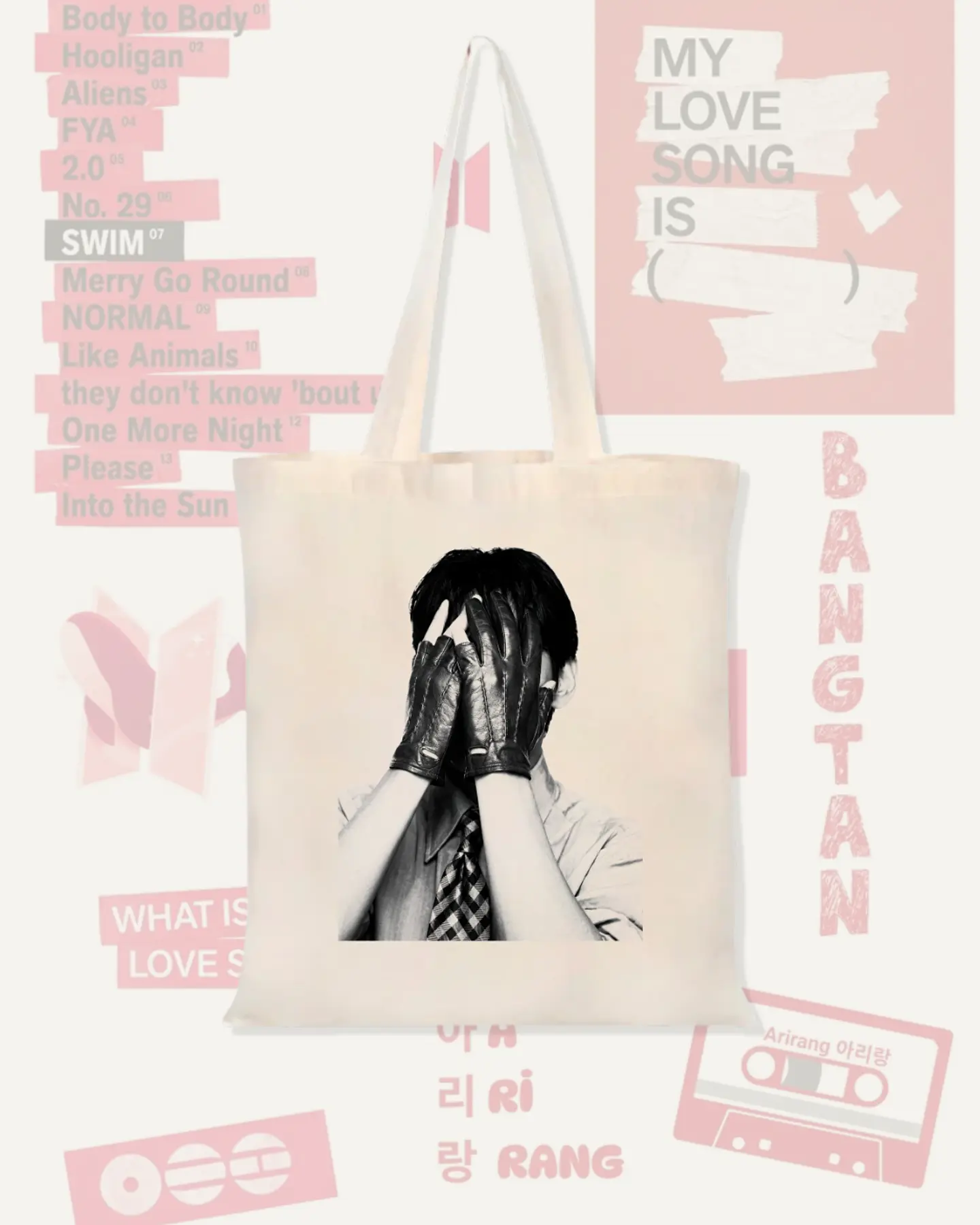 Totebag BTS - Diseños Exclusivos K-pop New BTS 4