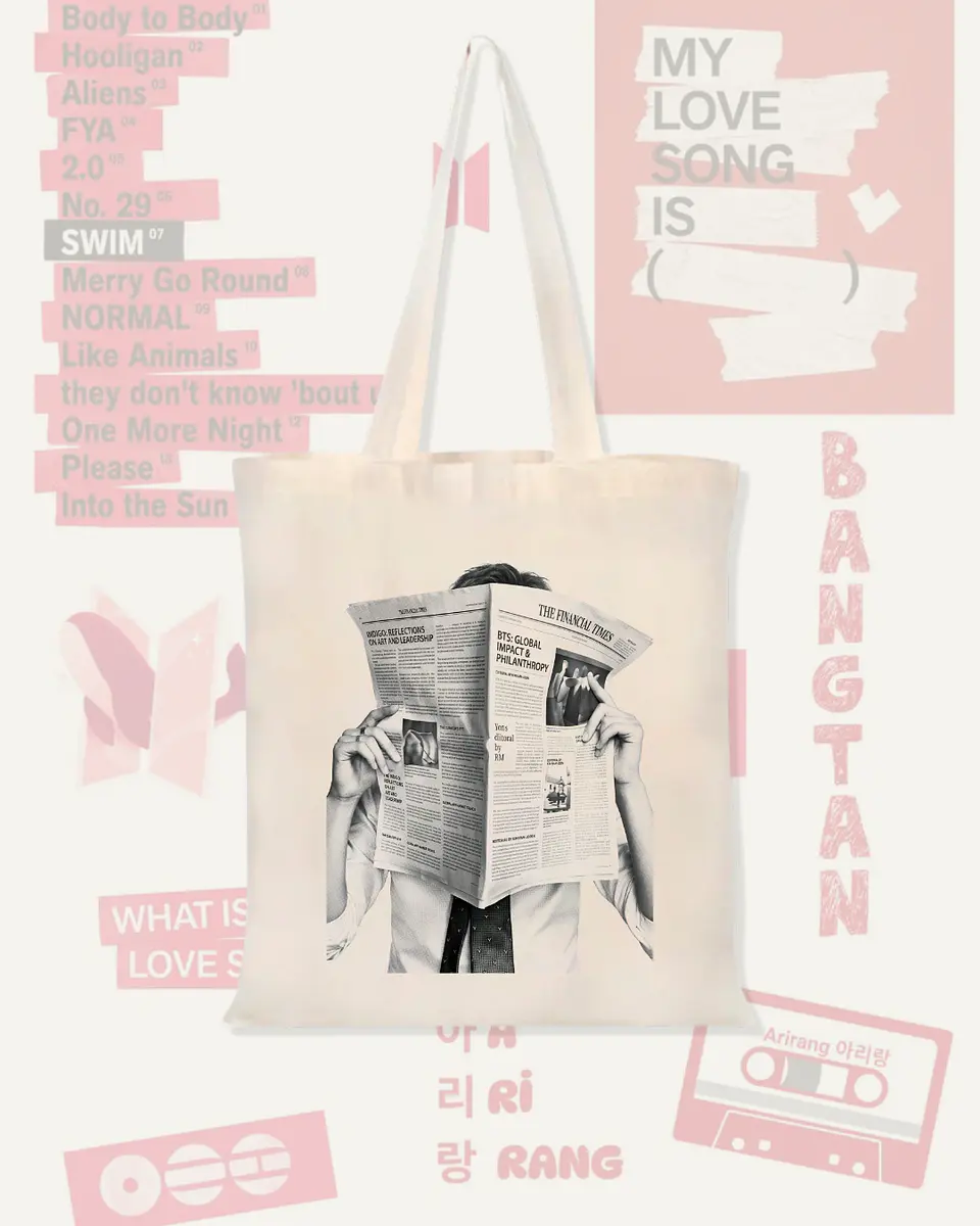 Totebag BTS - Diseños Exclusivos K-pop New BTS 6
