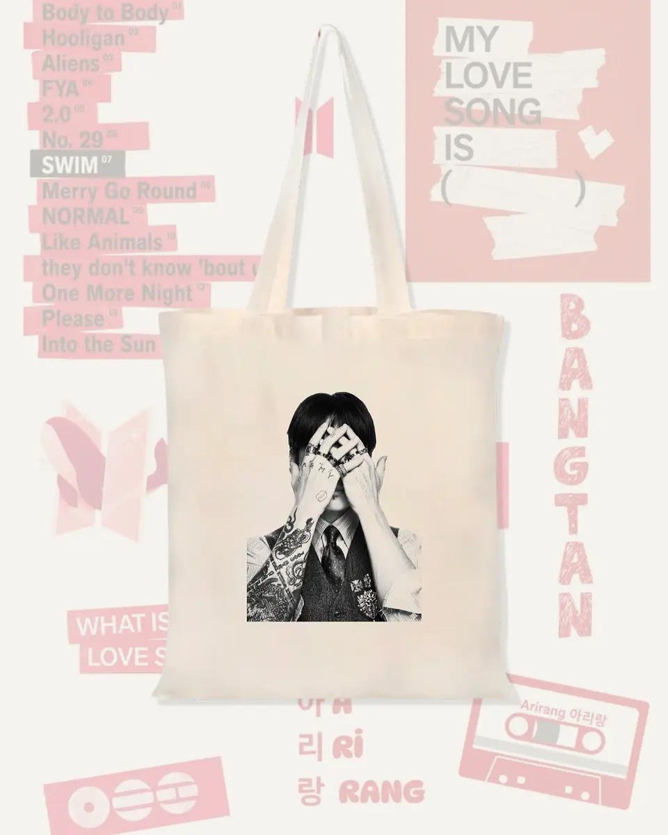 Totebag BTS - Diseños Exclusivos K-pop New BTS 7