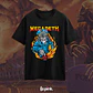 Polera Megadeth Chile 2026 - Edición Especial Concierto Última Gira - DTF 1 - Miniatura 1