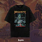 Polera Megadeth Chile 2026 - Edición Especial Concierto Última Gira - DTF 5 Acid wash - Miniatura 1