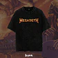 Polera Megadeth Chile 2026 - Edición Especial Concierto Última Gira - DTF 10 Acid Wash - Miniatura 1