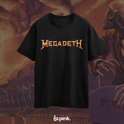 Polera Megadeth Chile 2026 - Edición Especial Concierto Última Gira - DTF 10
