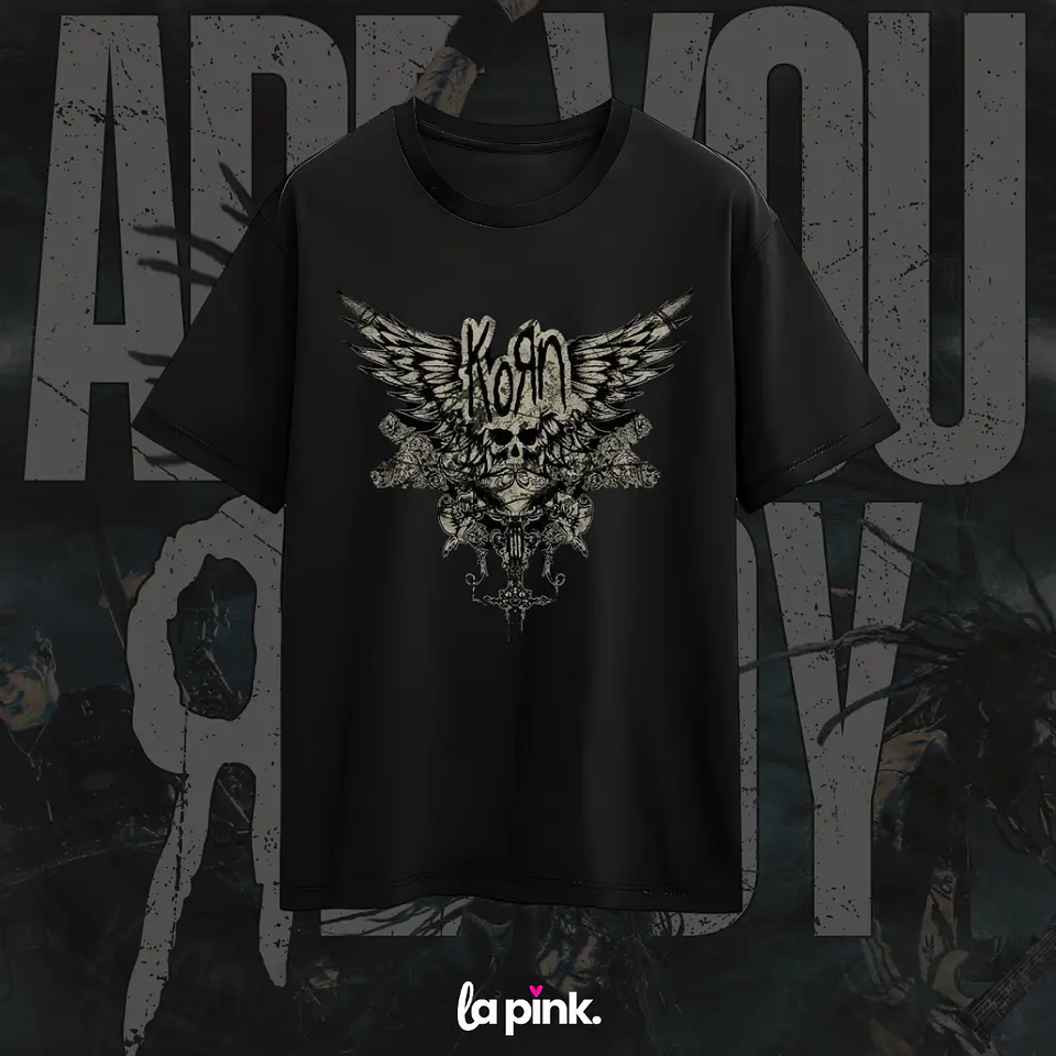 Polera KORN Chile 2026 – Diseño Exclusivo Concierto Santiago 3 1