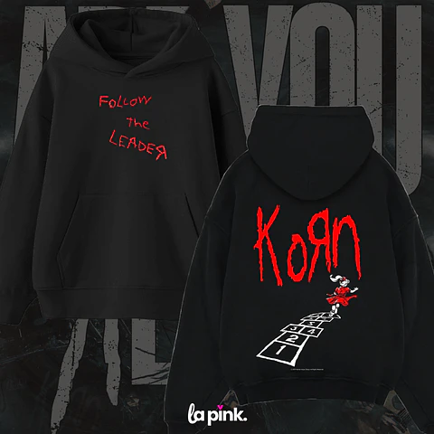 Poleron KORN Chile 2026 – Diseño Exclusivo Concierto Santiago 5 