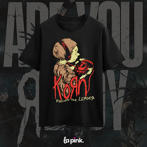 Polera KORN Chile 2026 – Diseño Exclusivo Concierto Santiago 6