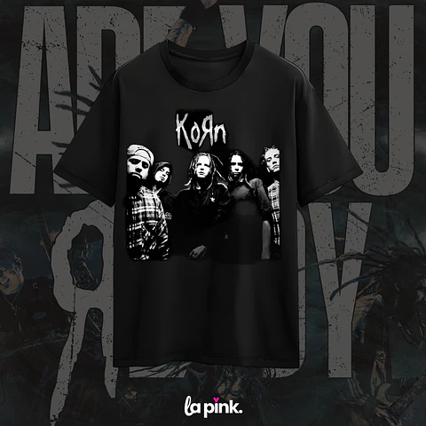 Polera KORN Chile 2026 – Diseño Exclusivo Concierto Santiago 7