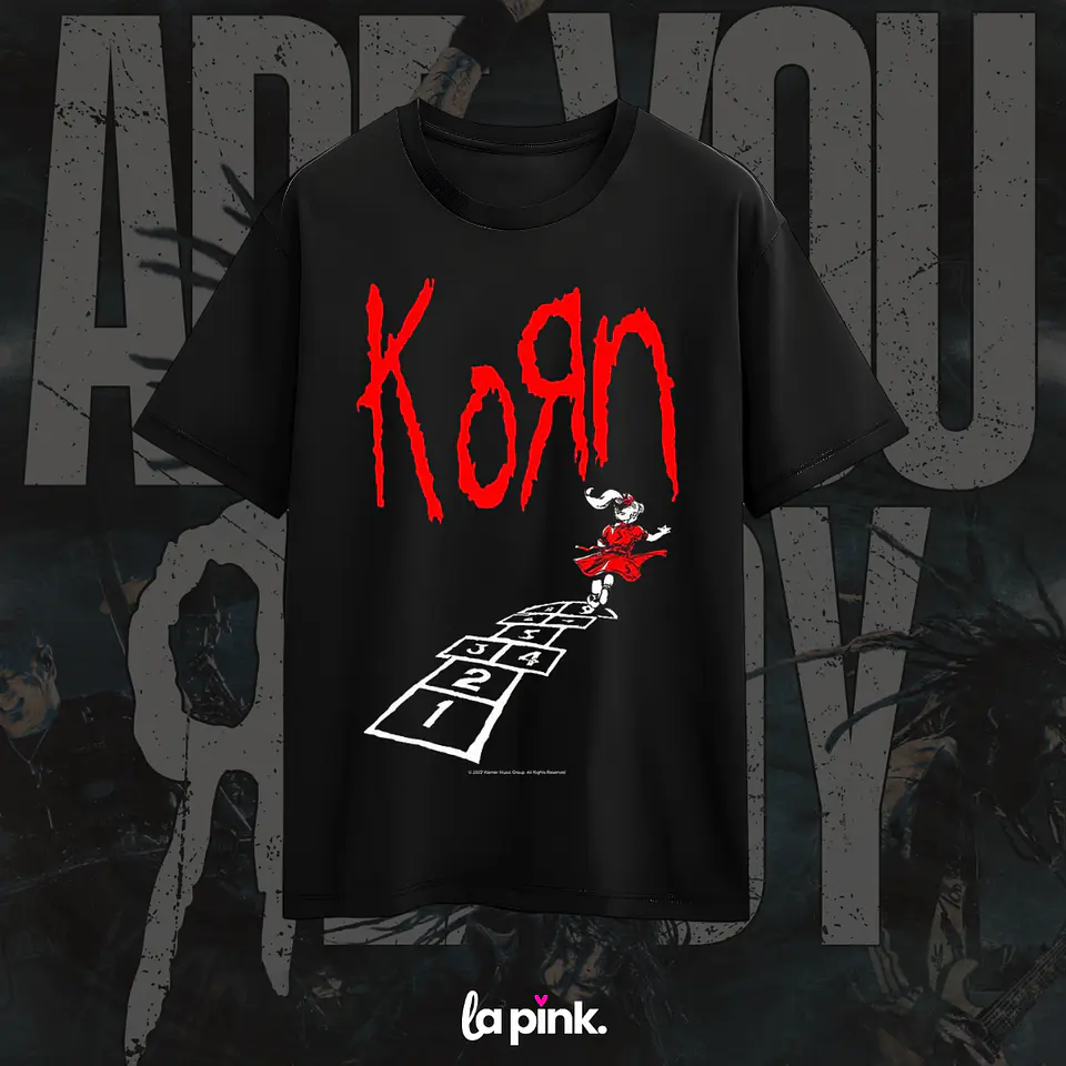 Polera KORN Chile 2026 – Diseño Exclusivo Concierto Santiago 9 1