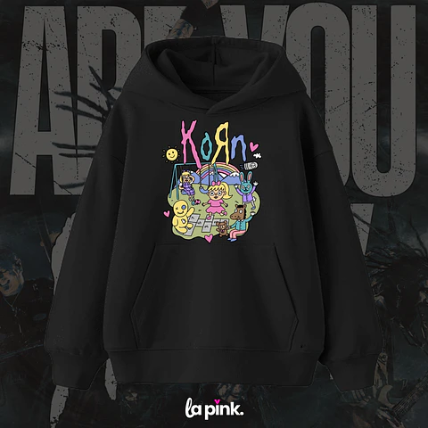 Poleron KORN Chile 2026 – Diseño Exclusivo Concierto Santiago 10