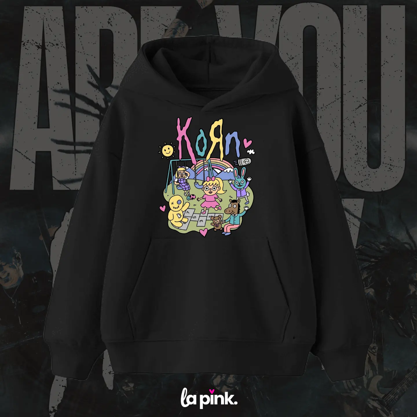 Poleron KORN Chile 2026 – Diseño Exclusivo Concierto Santiago 10 1