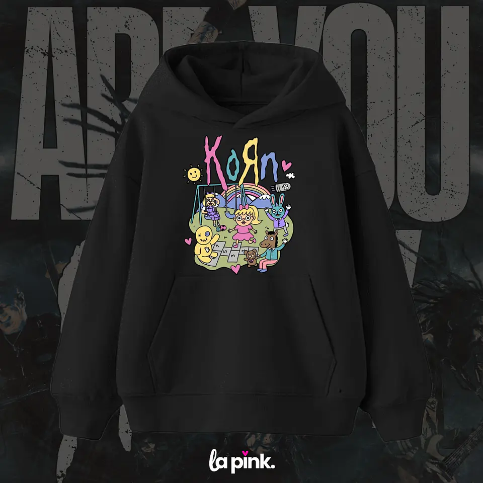 Poleron KORN Chile 2026 – Diseño Exclusivo Concierto Santiago 10 1