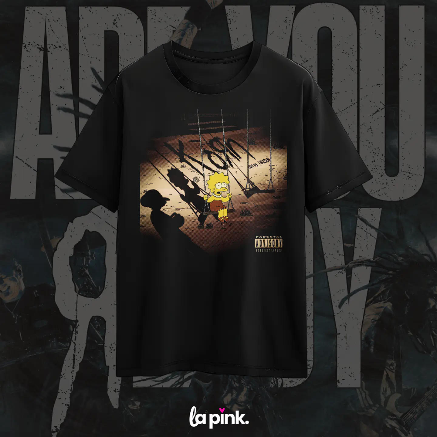 Polera KORN Chile 2026 – Diseño Exclusivo Concierto Santiago 13 Simpsons 1