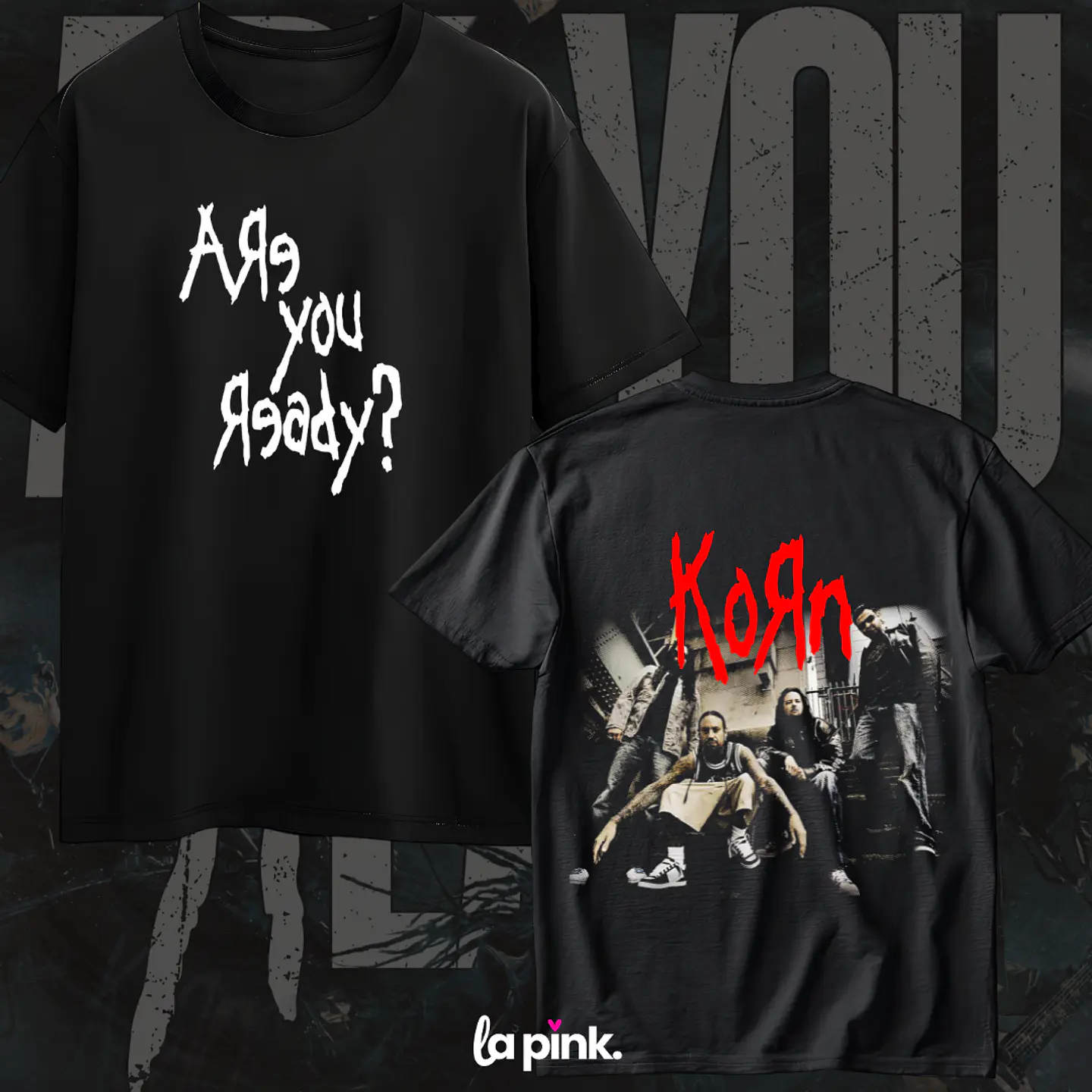 Polera KORN Chile 2026 – Diseño Exclusivo Concierto Santiago 17 Doble Estampado 1