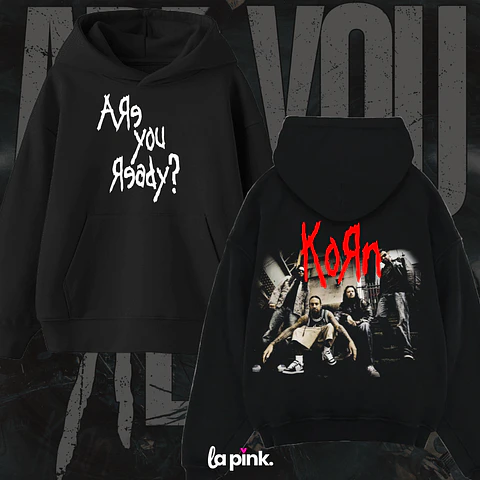 Poleron KORN Chile 2026 – Diseño Exclusivo Concierto Santiago 17