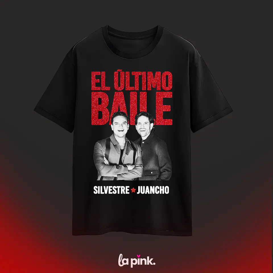 Polera Silvestre Dangond Chile 2026 – El Baile de Todos 1 Glitter 1
