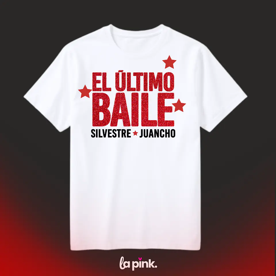 Polera Silvestre Dangond Chile 2026 – El Baile de Todos 3 Glitter 3