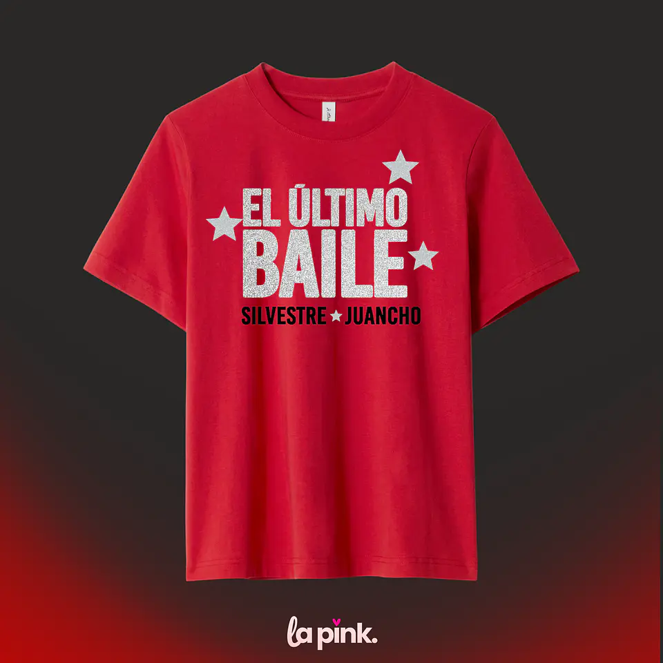 Polera Silvestre Dangond Chile 2026 – El Baile de Todos 3 Glitter 1