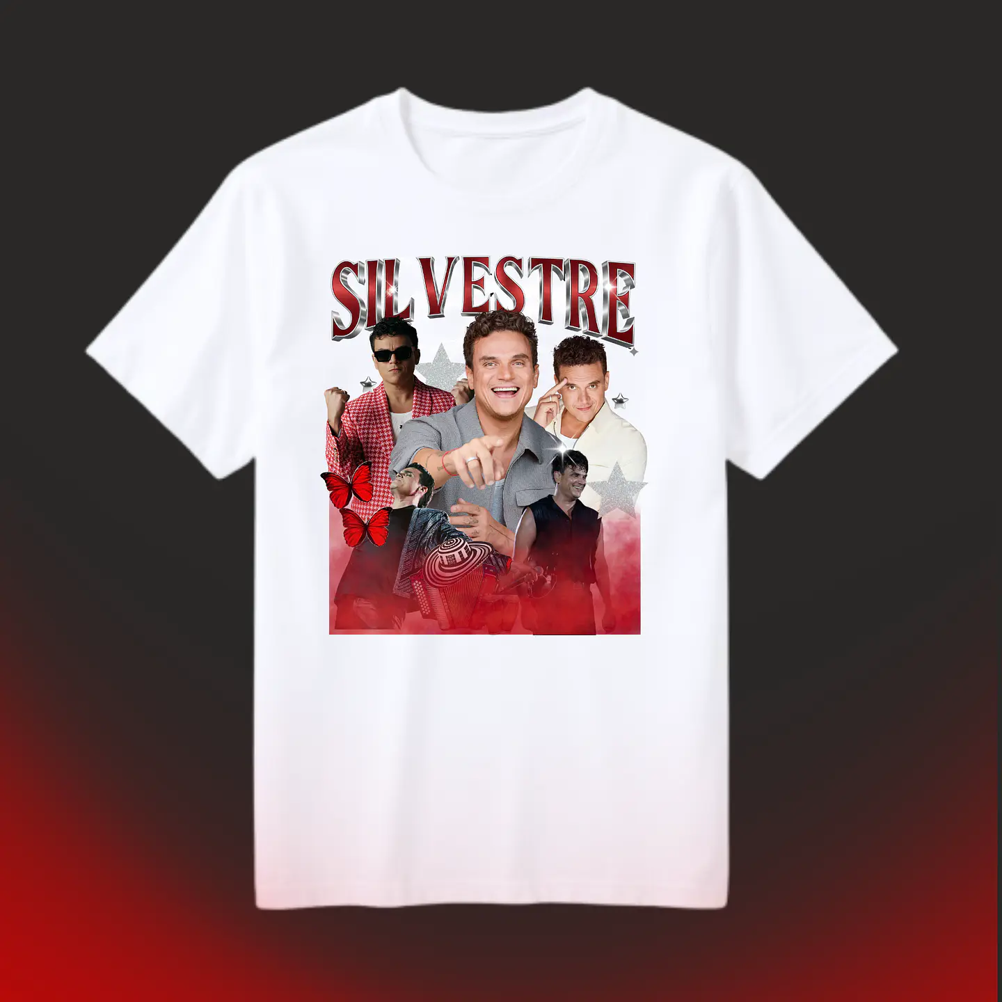Polera Silvestre Dangond Chile 2026 – El Baile de Todos 4 Bootleg 2