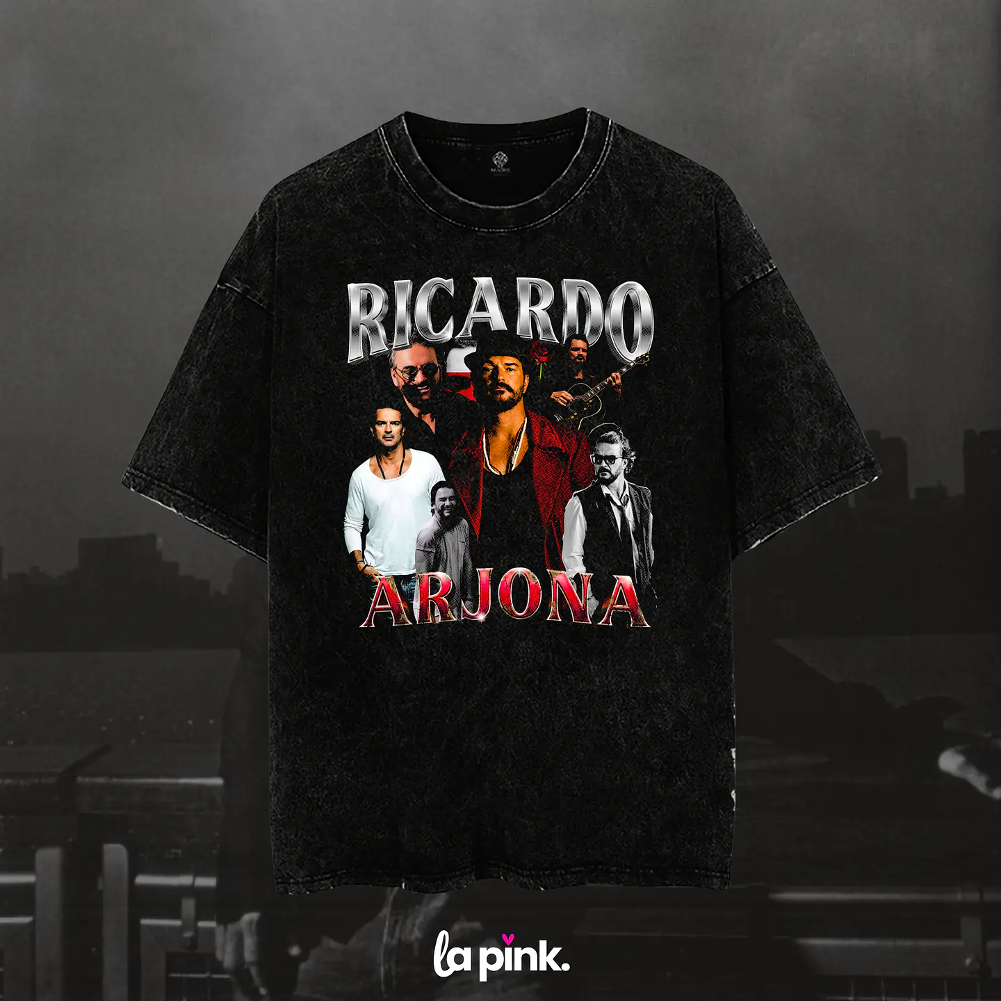 Poleras Ricardo Arjona Chile 2026 | Diseños Exclusivos 1 Acid wash 1