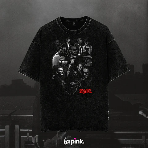 Poleras Ricardo Arjona Chile 2026 | Diseños Exclusivos 5 Acid wash
