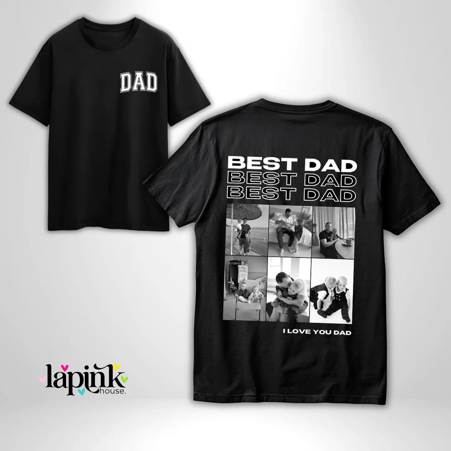 Polera Día del Padre Personalizada | Regalo Especial para Papá 1