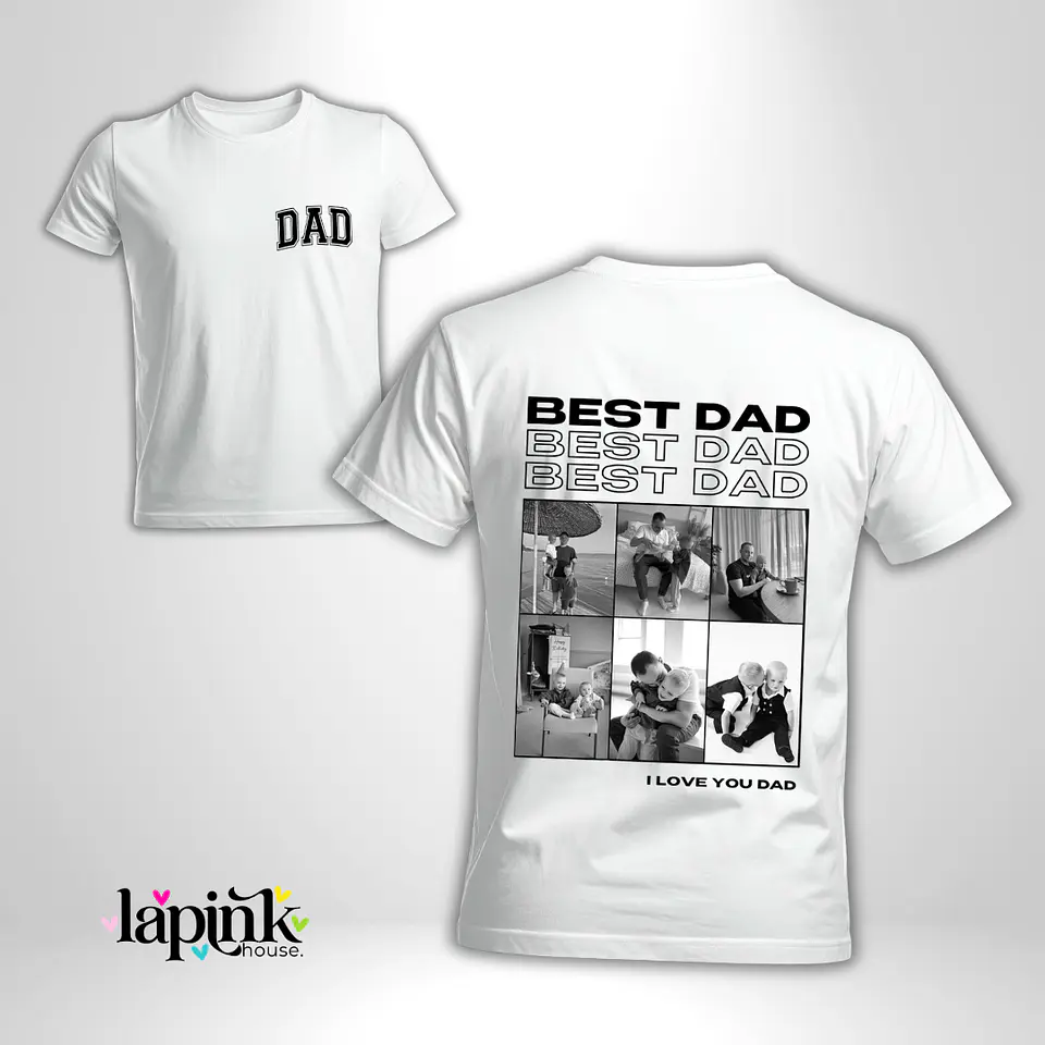 Polera Día del Padre Personalizada | Regalo Especial para Papá 3